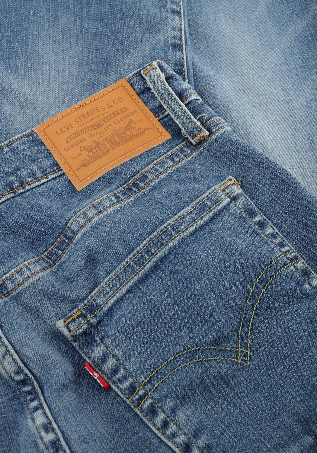 Blauwe LEVI'S Flared jeans 725 HIGH RISE FLAIR BLUE WAVE MID - large