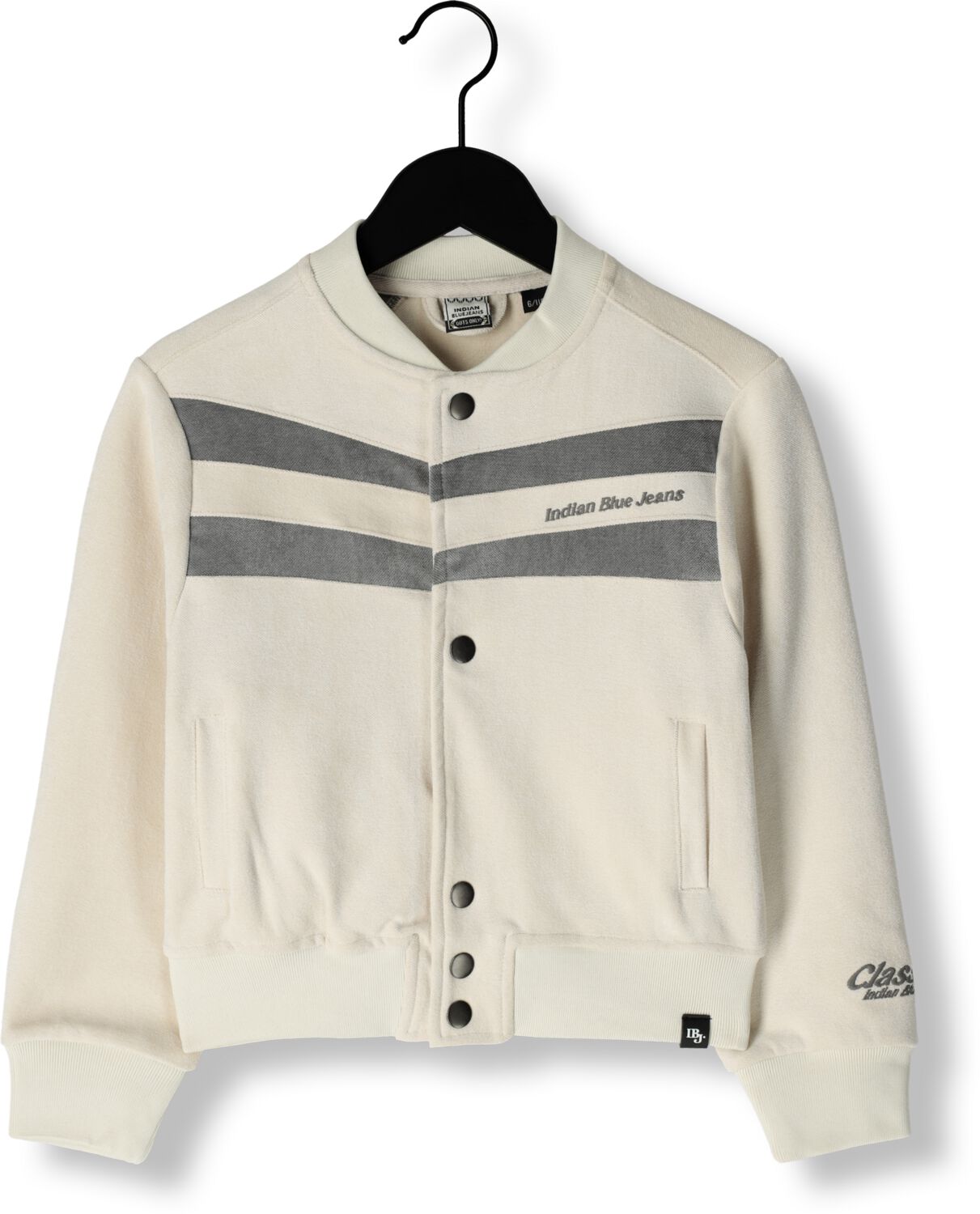 INDIAN BLUE JEANS Meisjes Jassen Baseball Jacket Ecru