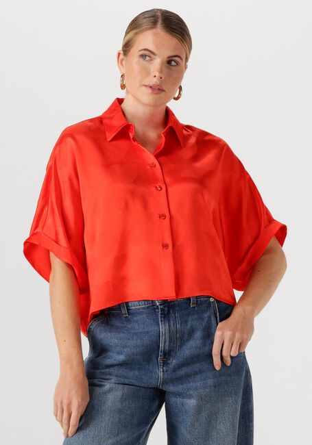 Oranje ALIX THE LABEL Blouses LADIES WOVEN HEARTS BLOUSE - large