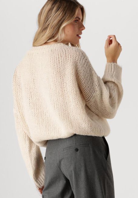 Beige SUMMUM Trui SWEATER ALPACA BLEND KNIT - large