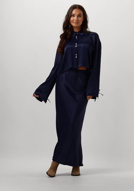 Blauwe SOEURS DE PROVENCE Maxirok CLAIRE SKIRT - large