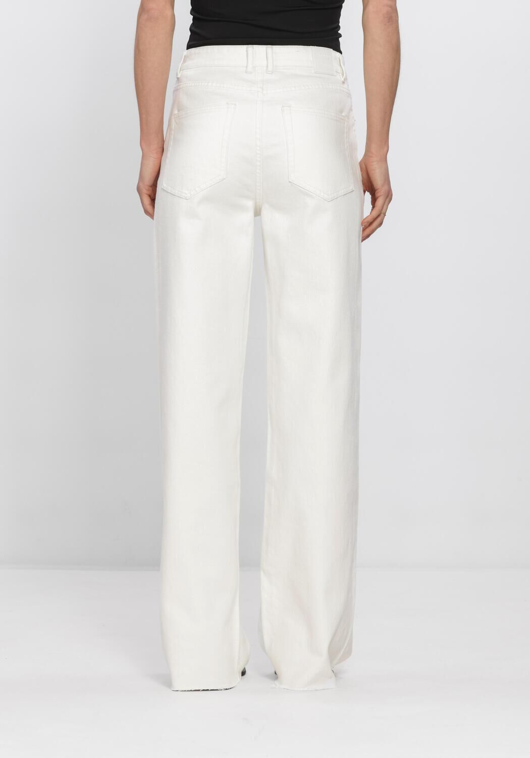 Witte CATWALK JUNKIE Wide jeans LOOSE FIT JEANS - large