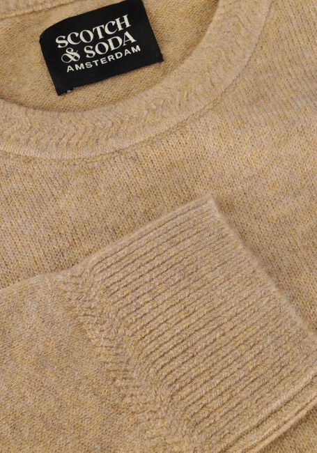 Camel SCOTCH & SODA Trui SOFT KNIT REGULAR FIT SWEATER Camel SCOTCH & SODA Trui SOFT KNIT REGULAR FIT SWEATER - large