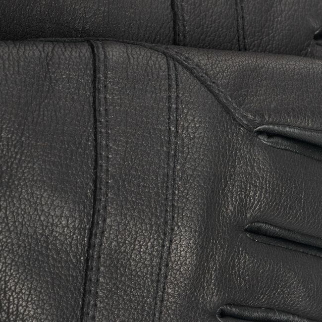 Zwarte UGG Handschoenen CASUAL LEATHER GLOVE WITH PULL - large