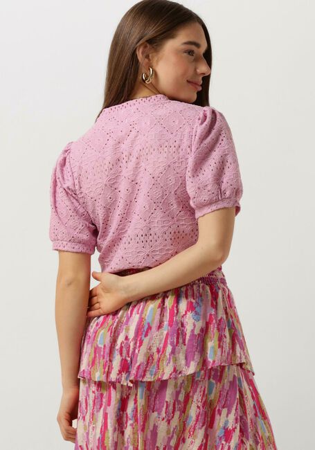 Roze OBJECT Top OBJFEODORA S/S TOP NOOS - large