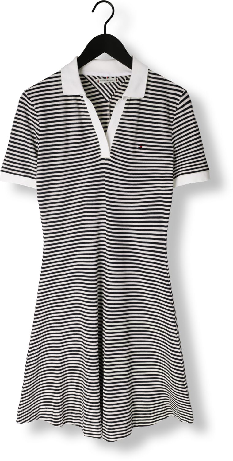 TOMMY HILFIGER Dames Jurken F+f Open Plcktlycll Polo Dress Blauw