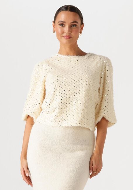 Creme YDENCE Tops & T-shirts TOP CHELSEY - large