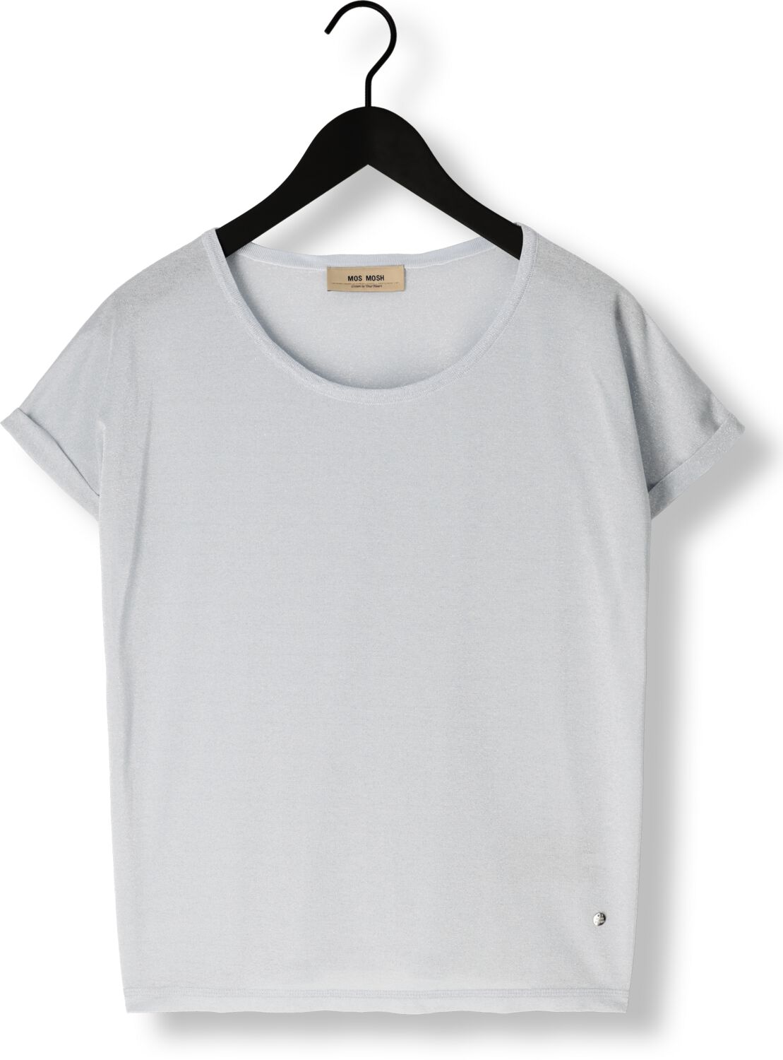 MOS MOSH Dames Tops & T-shirts Mmkay Tee Blauw
