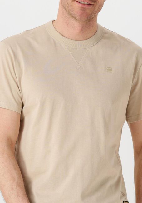 Beige G-STAR RAW T-shirt NIFOUS R T - large