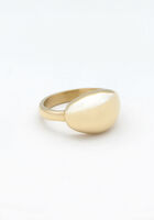 Gouden NOTRE-V Ring RING ORGANIC - medium