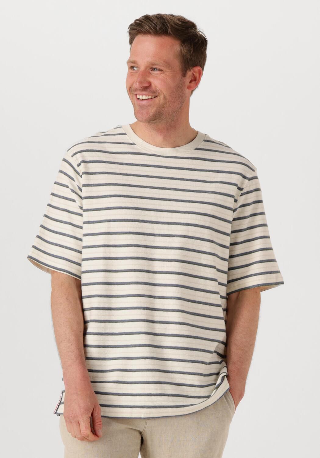 MATINIQUE Heren Polo's & T-shirts Makai Crew Heritage Wit