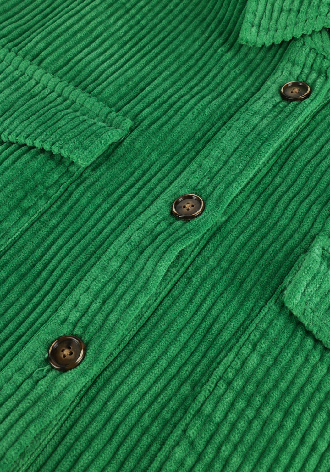Groene CO'COUTURE Blouses VIKA CORDUROY SHIRT JACKET - large