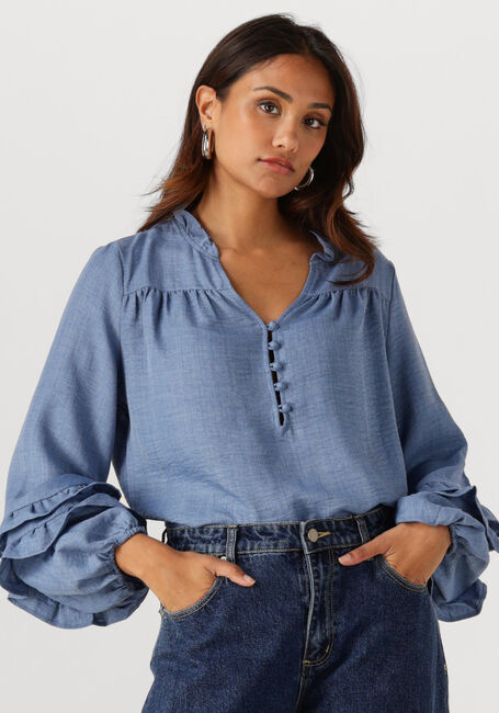 Blauwe YDENCE Blouses BLOUSE JACKY - large