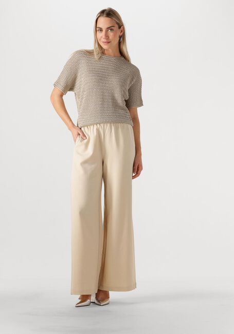 Beige CIRCLE OF TRUST Pantalon BIRDIE PANTS - large
