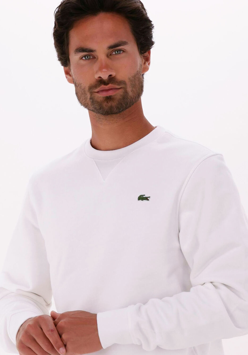 witte lacoste sweater 1hs1 men s sweatshirt 1121
