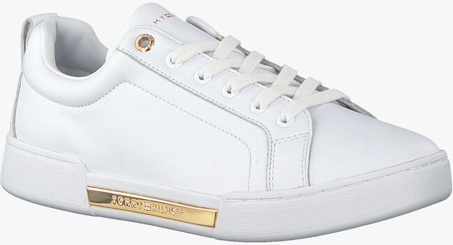 Witte TOMMY HILFIGER Lage sneakers BRANDED OUTSOLE METALLIC - large