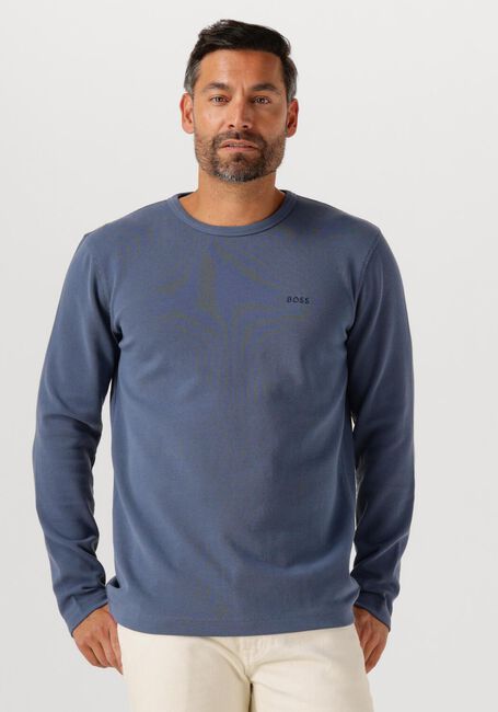 Blauwe BOSS ORANGE Trui TEMPESTO - large