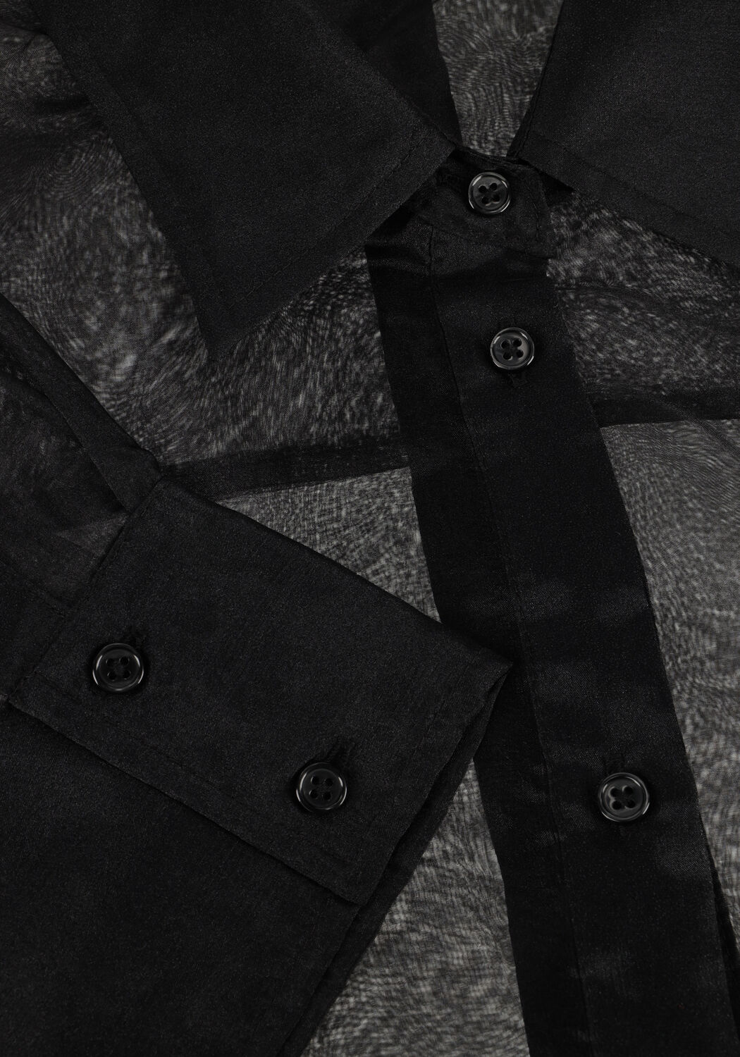 Zwarte MSCH COPENHAGEN Blouses MSCHLITA SHIRT - large