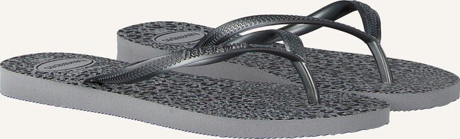 Grijze HAVAIANAS Teenslippers SLIM ANIMALS Grijze HAVAIANAS Teenslippers SLIM ANIMALS - large