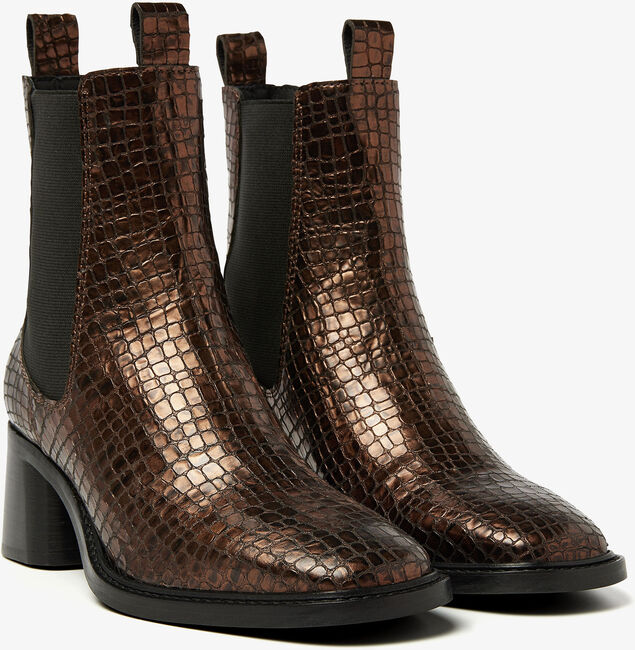 Bruine VIA VAI Enkellaarsjes ZOEY SCOTT - large