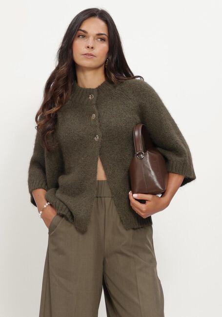 Khaki NOTRE-V Trui NV-IMARA - large