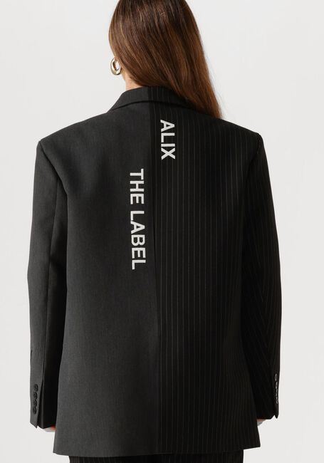 Zwarte ALIX THE LABEL Blazer LADIES WOVEN MIX SUIT BLAZER - large
