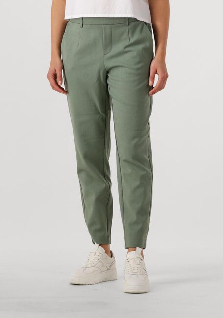 Olijf OBJECT Pantalon OBJLISA SLIM PANT - large