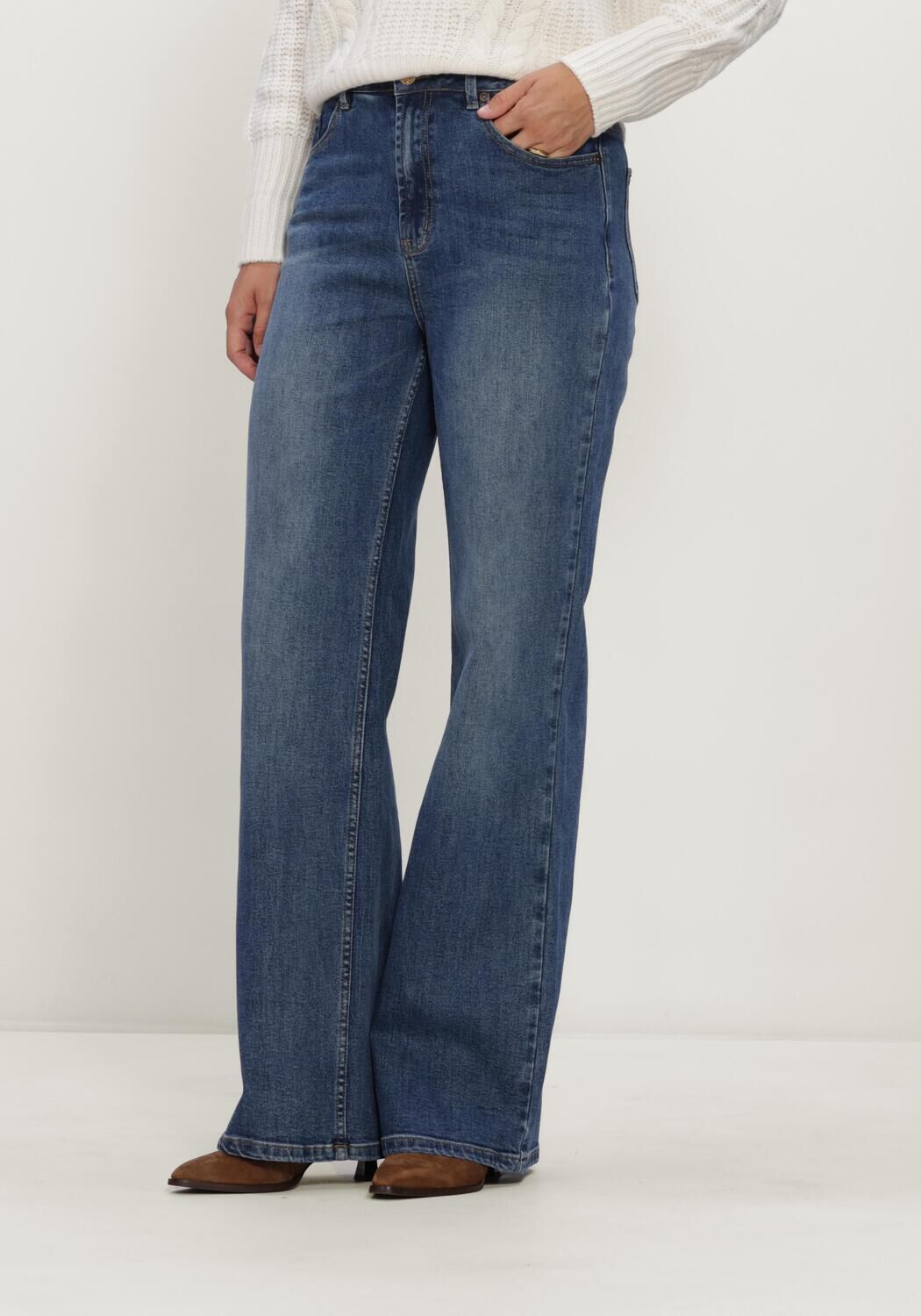 Blauwe JANICE Straight leg jeans JASON - large