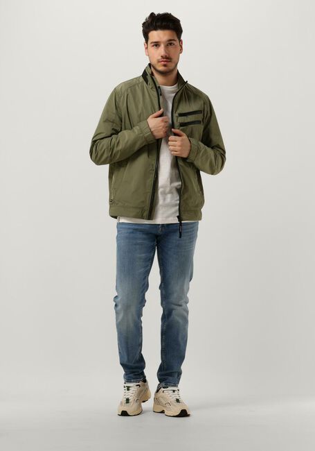 Olijf VANGUARD Jack SHORT JACKET FLIGHTER WHEELSTER - large