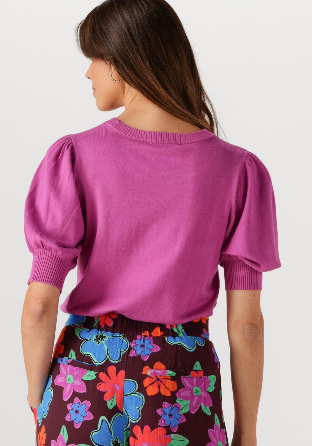 MINUS Dames Truien & Vesten Liva Knit Tee Paars
