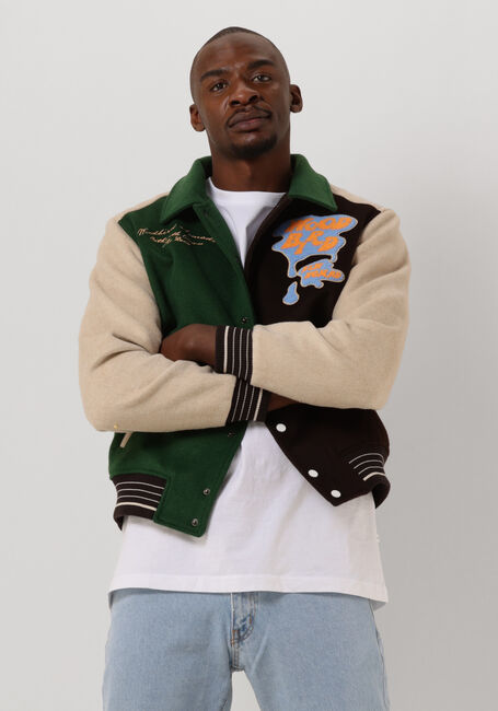 Groene WOODBIRD Jack KIP NOMAD JACKET - large