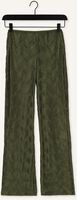 Groene ANOTHER LABEL Pantalon GARCELLE PLEATED PANTS Groene ANOTHER LABEL Pantalon GARCELLE PLEATED PANTS - medium