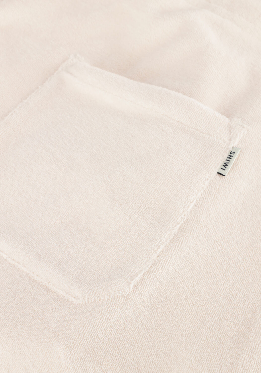 Ecru SHIWI Korte broek MEN EVAN TOWELING SHORTS SOLID - large