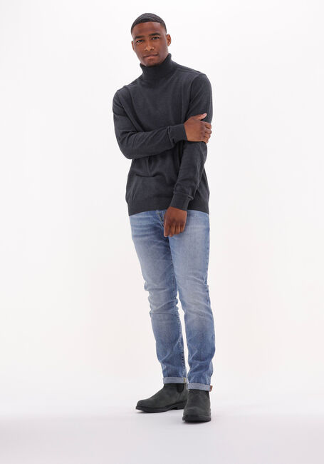 Grijze SELECTED HOMME Coltrui SLHBERG ROLL NECK NOOS - large