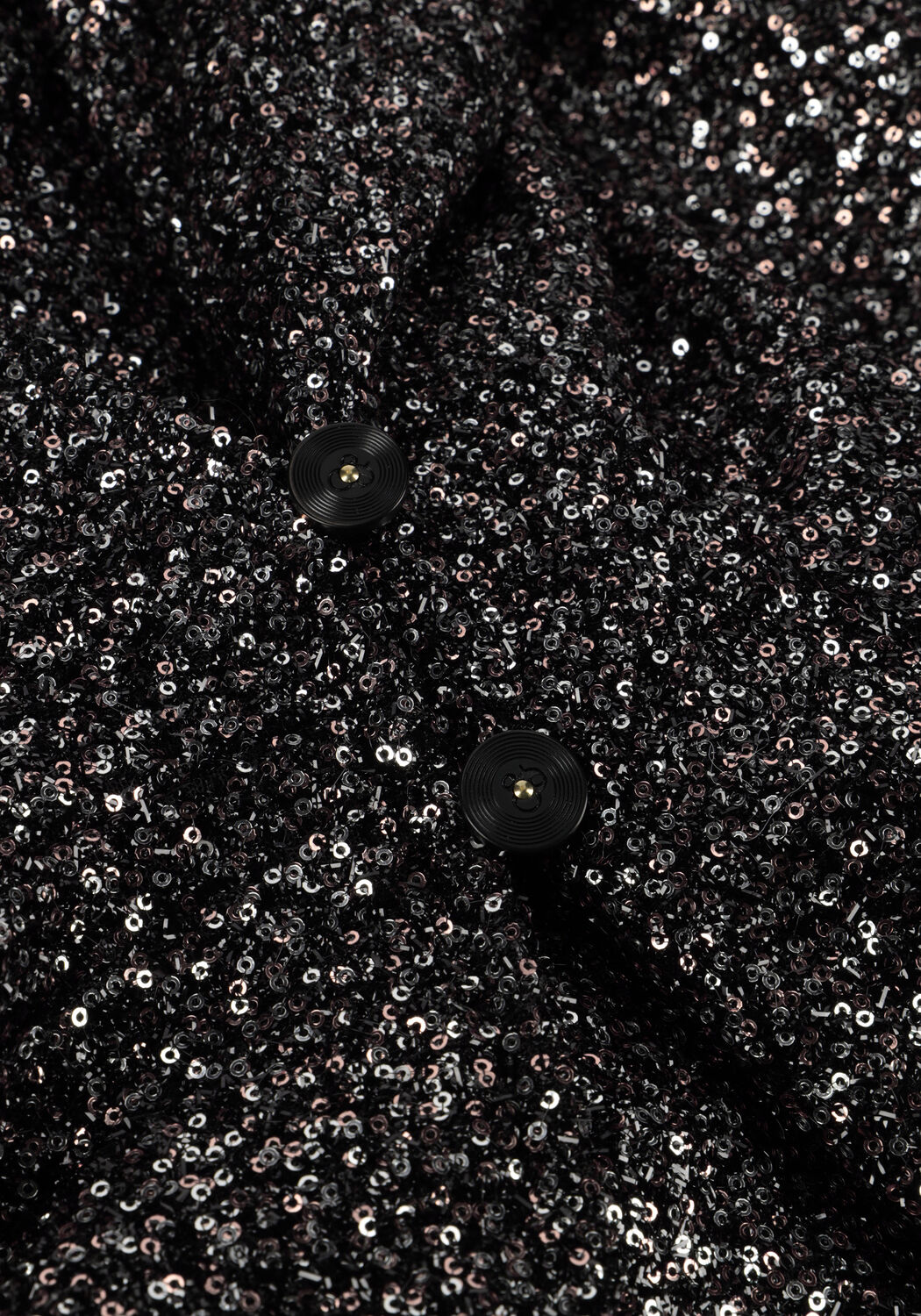 Zilveren SCOTCH & SODA Mini jurk MINI DRESS IN MIXED SEQUINS - large