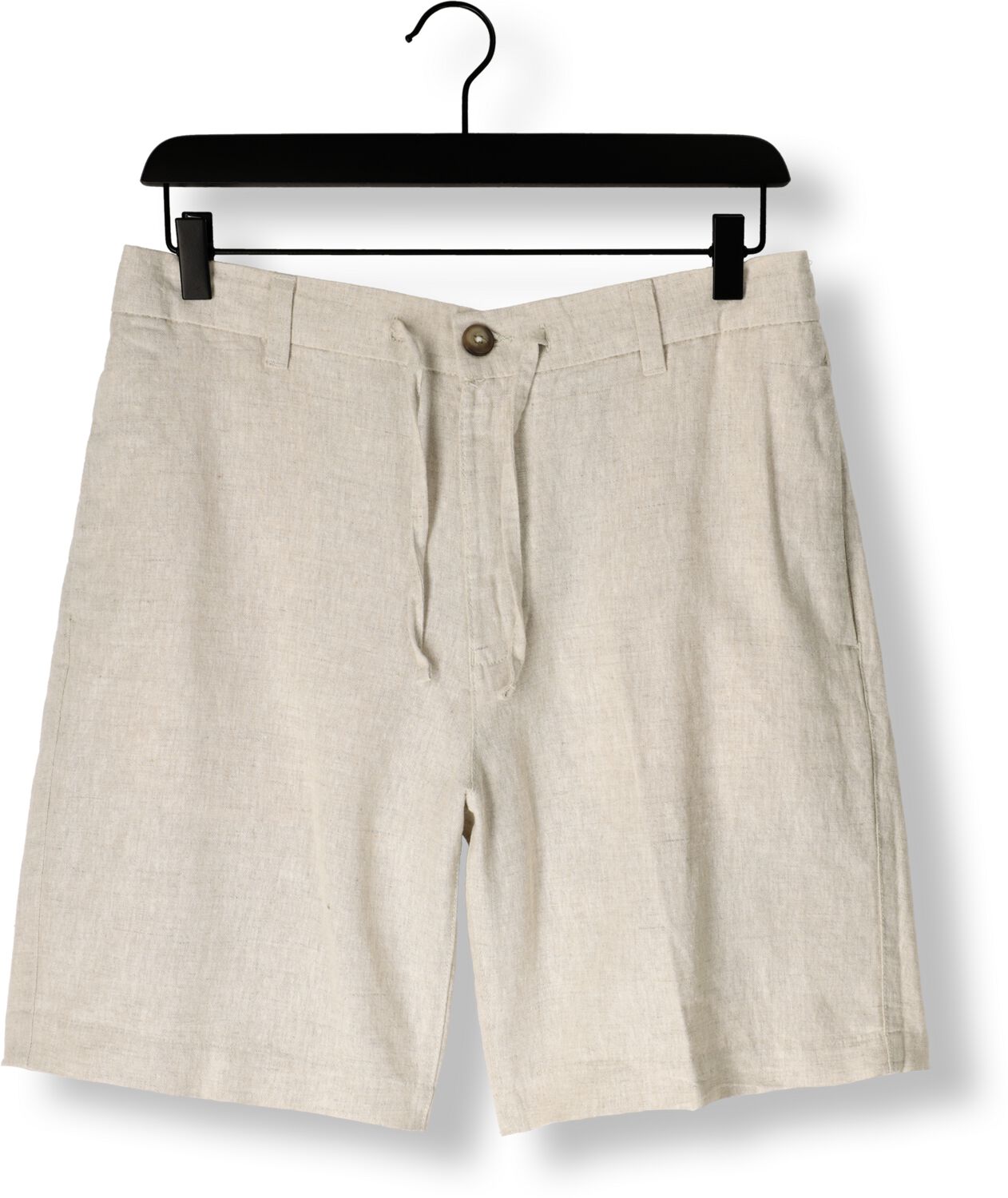 SELECTED HOMME Heren Broeken Slhregular-leroy Sun Shorts Creme