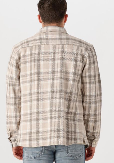 Beige PURE PATH Overshirt REGULAR FIT LONGSLEEVE SHIRTS - large
