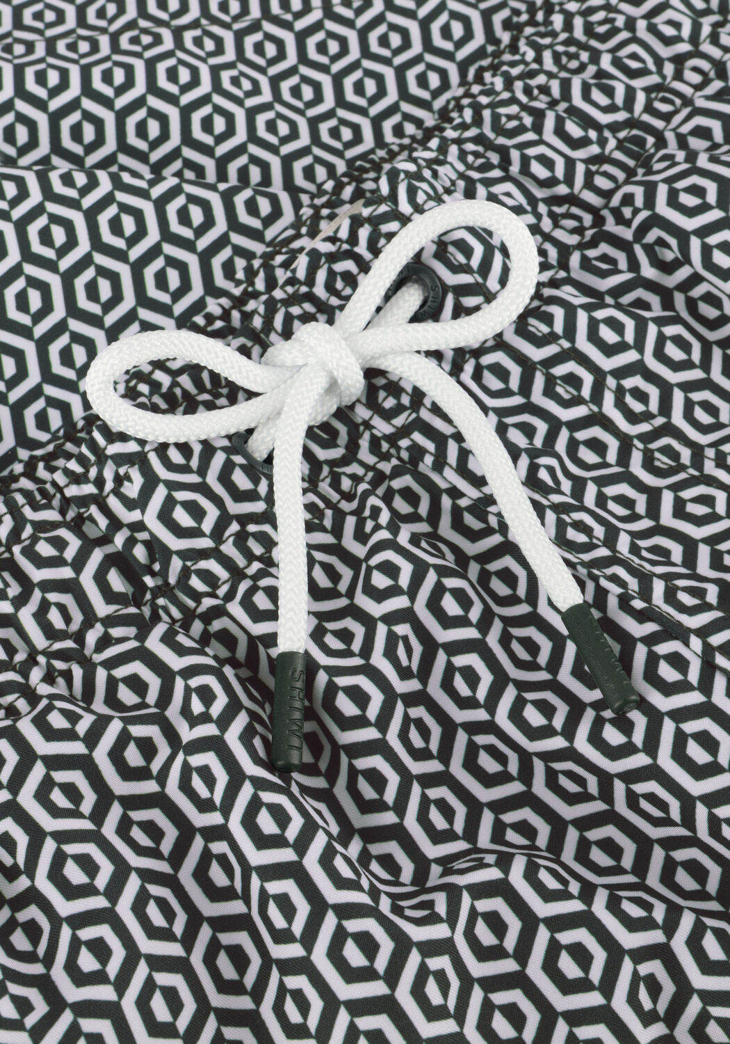 Groene SHIWI Zwembroeken MEN MIKE SWIM SHORTS 7 INCH GEO TILE - large