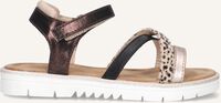 Bruine OMODA Platte sandalen BARBARA Bruine OMODA Platte sandalen BARBARA - medium