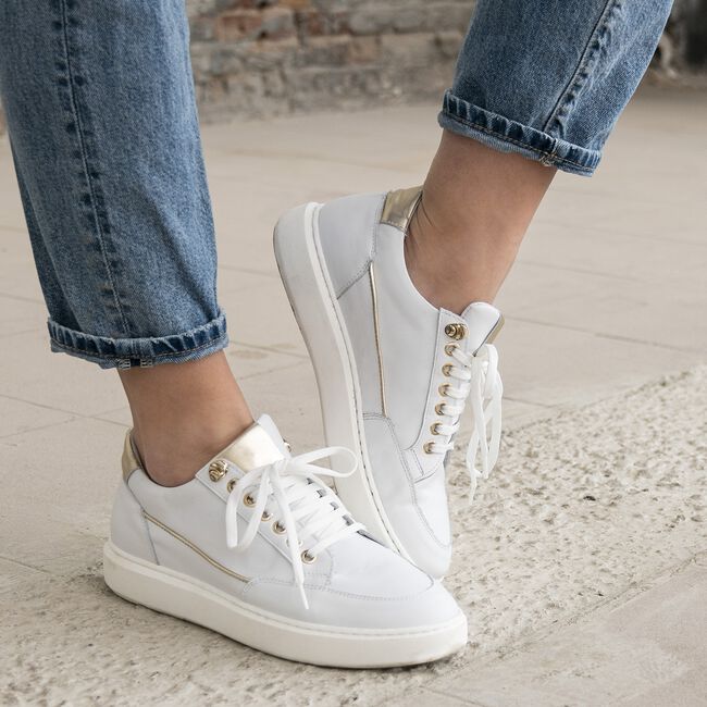 Witte VERTON Lage sneakers 0036 Witte VERTON Lage sneakers 0036 - large
