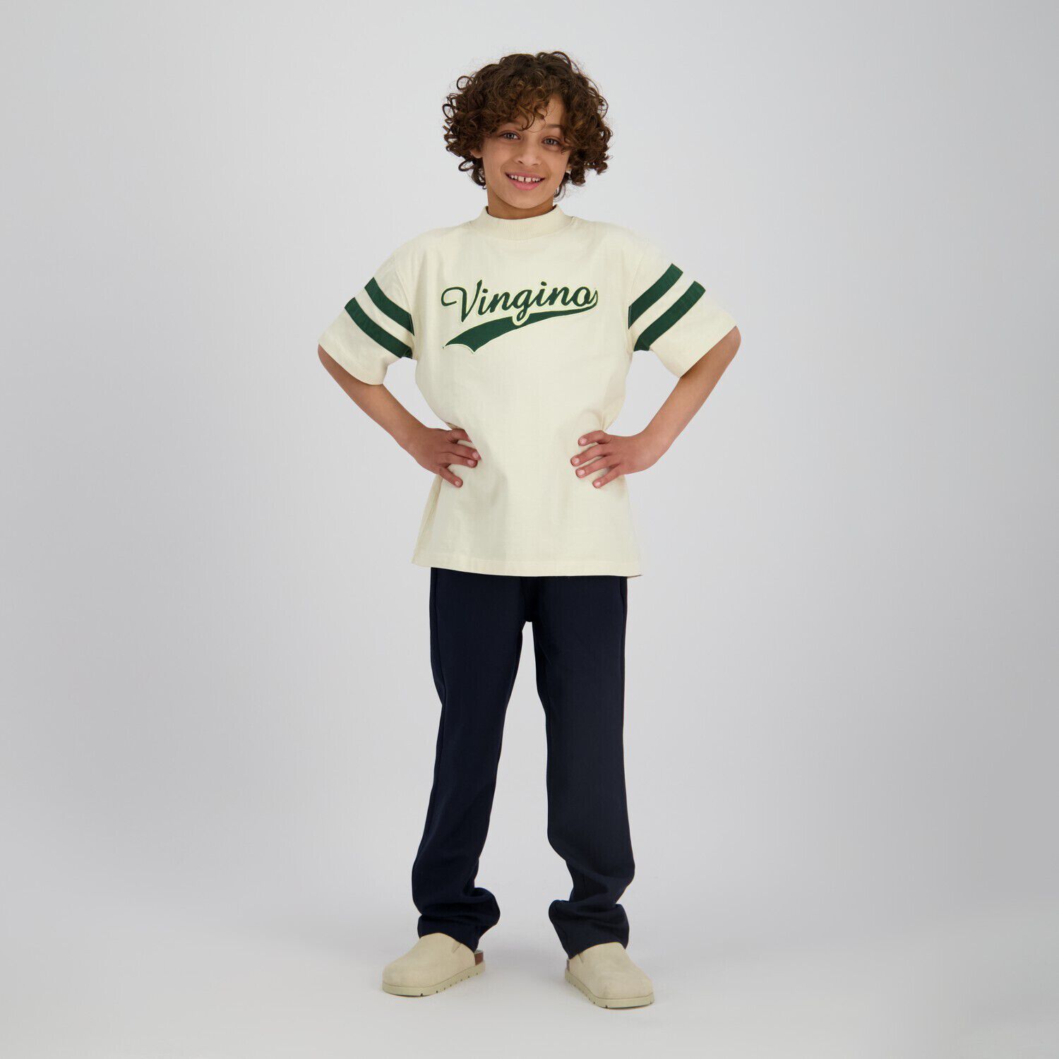 Beige VINGINO T-shirt HOYT - large