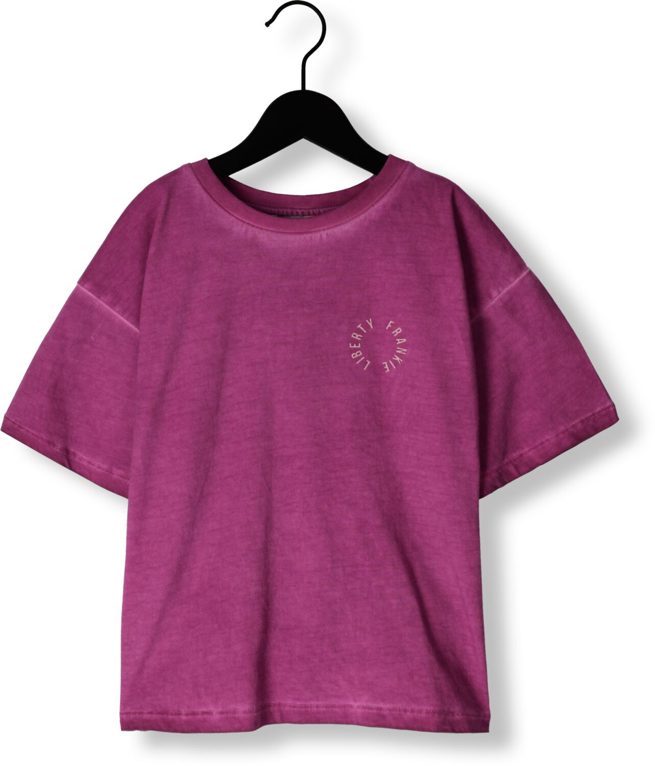 FRANKIE & LIBERTY Meisjes Tops & T-shirts Paris Tee Paars