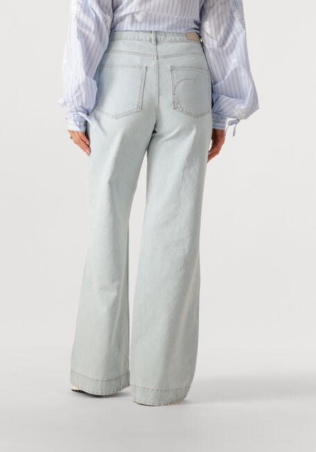 Lichtblauwe NUKUS Straight leg jeans ABBY PANTS DENIM STRASS - large