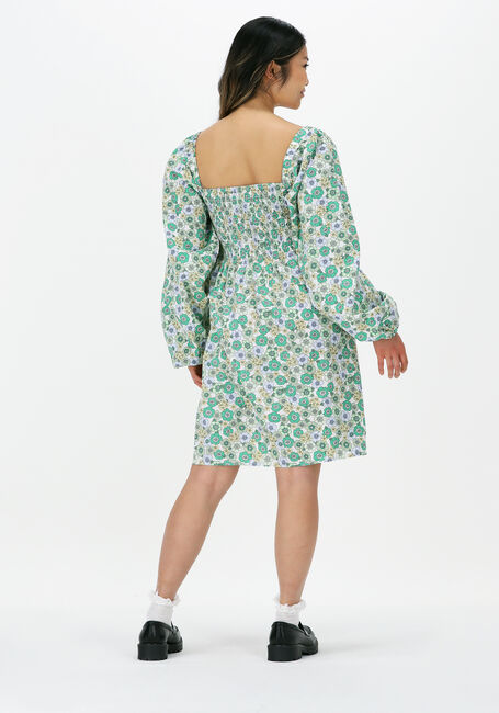 Groene ENVII Mini jurk ENLORI LS DRESS AOP 6731 - large