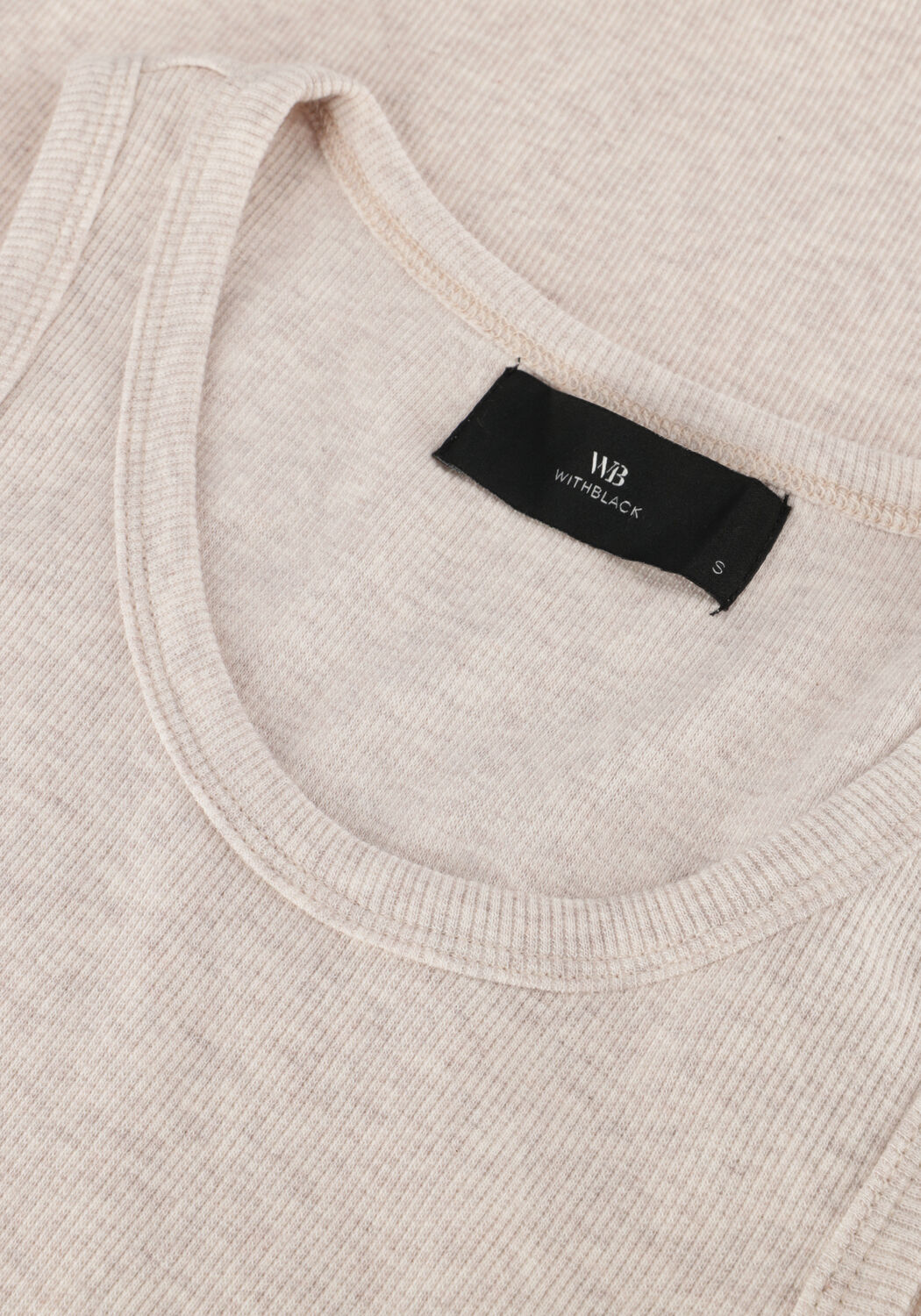 Ecru WITHBLACK Top WBLDORDI TANK - large