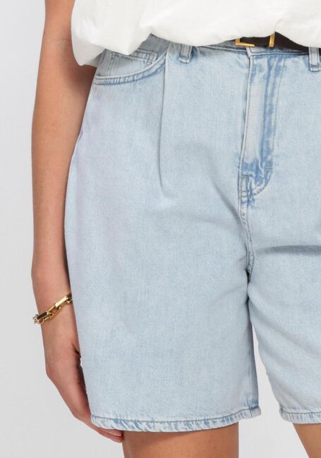 Lichtblauwe BY-BAR Shorts ELISA DENIM SHORT - large