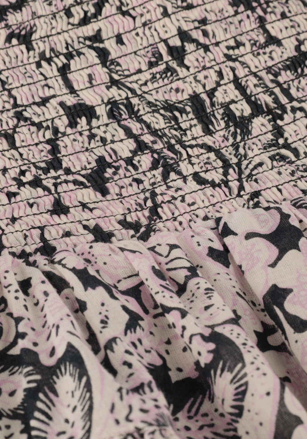 Zwarte NEO NOIR Minirok LINE SWEET FLORAL SKIRT - large