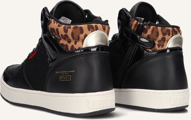 Zwarte REPLAY Hoge sneakers COBRA 1 Zwarte REPLAY Hoge sneakers COBRA 1 - large