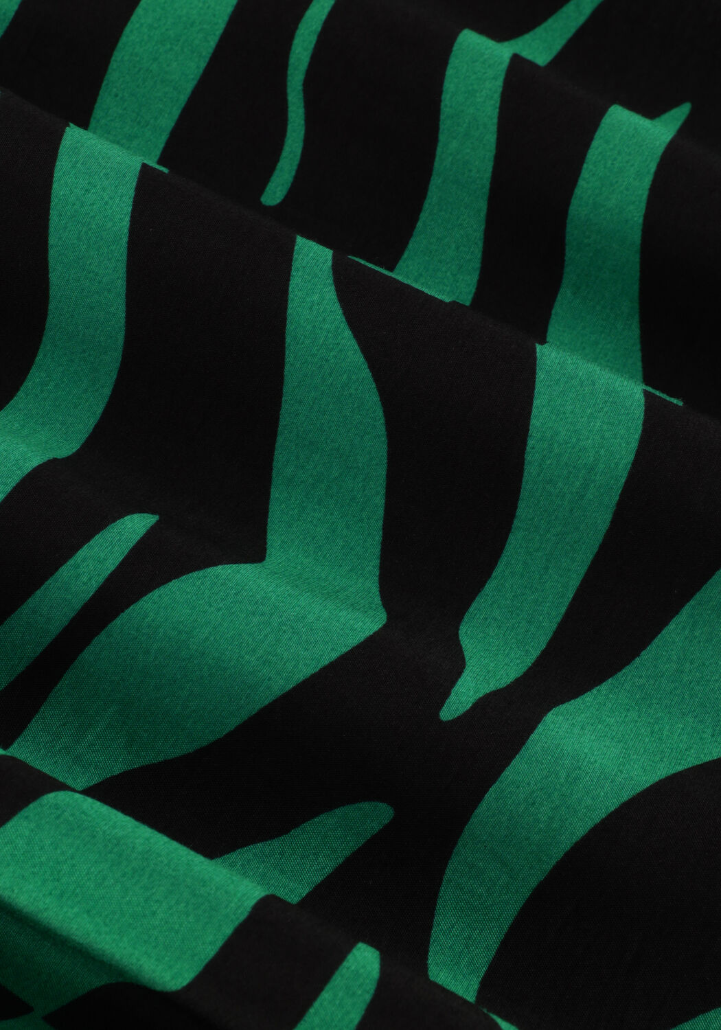 Groene OBJECT Midi jurk OBJCIRA L/S SHIRT DRESS 129 - large