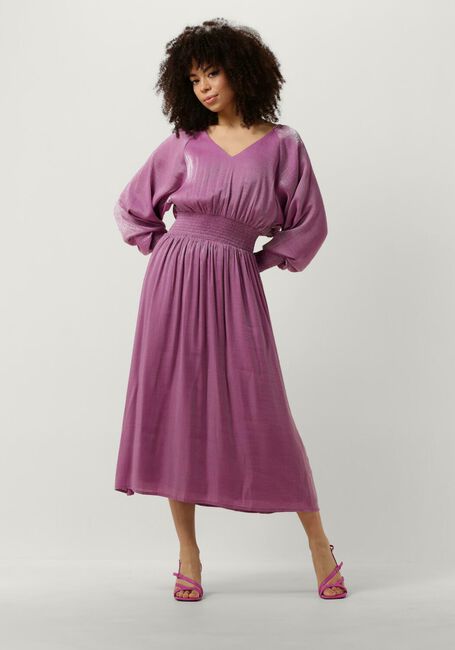 Paarse AAIKO Midi jurk REMY CO 319 - large